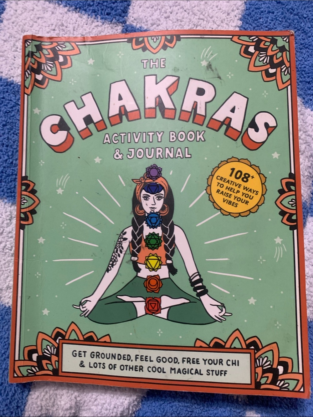 The Chakras Activity Book & Journal - X